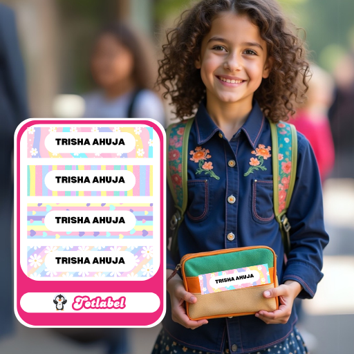 Aesthetic Customised Waterproof Labels