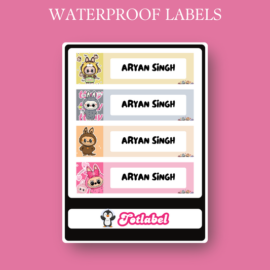 Labubu Personalised Waterproof Stickers