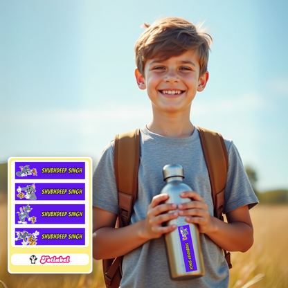 Tom & Jerry Customized Waterproof Labels